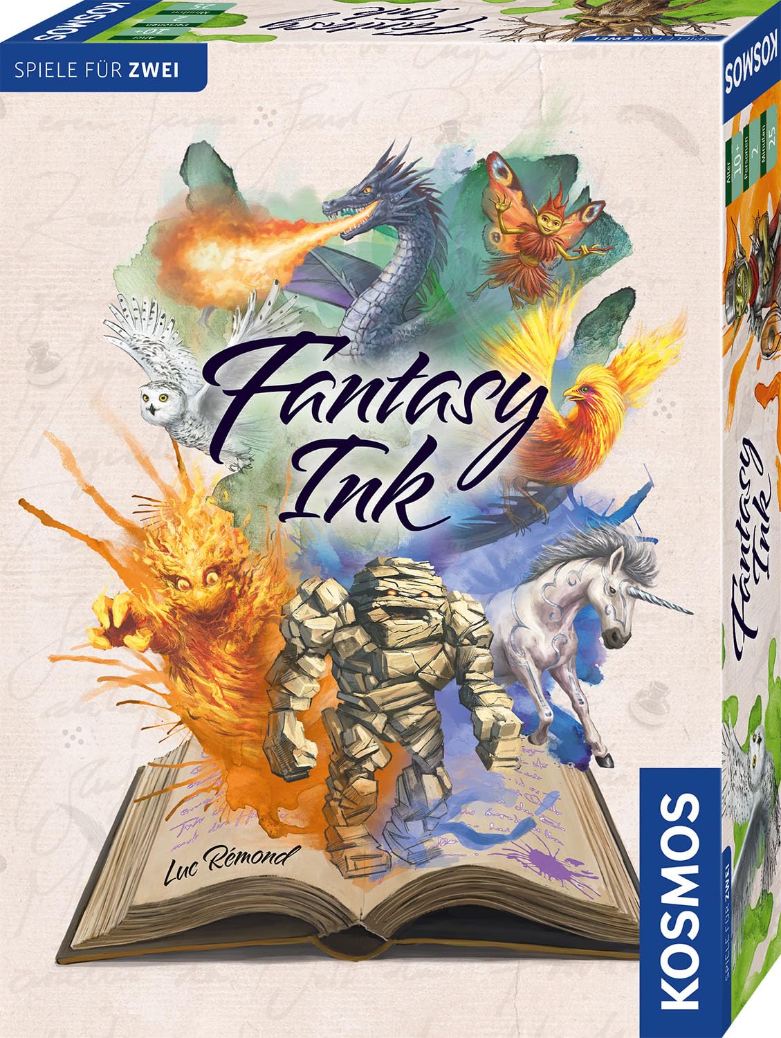 Franckh-Kosmos Verlags-GmbH & Co.KG Fantasy Ink Ein Einhorn oder Pirat? Wer schafft es, die coolste Fantasy-Geschichte zusammenzustellen?