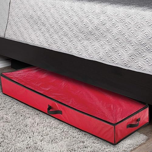 Miniatura 5 de Whitmor Organizador de envoltorios de regalo, ahorro de espacio y solución de almacenamiento para envolver papel, cintas, suministros de