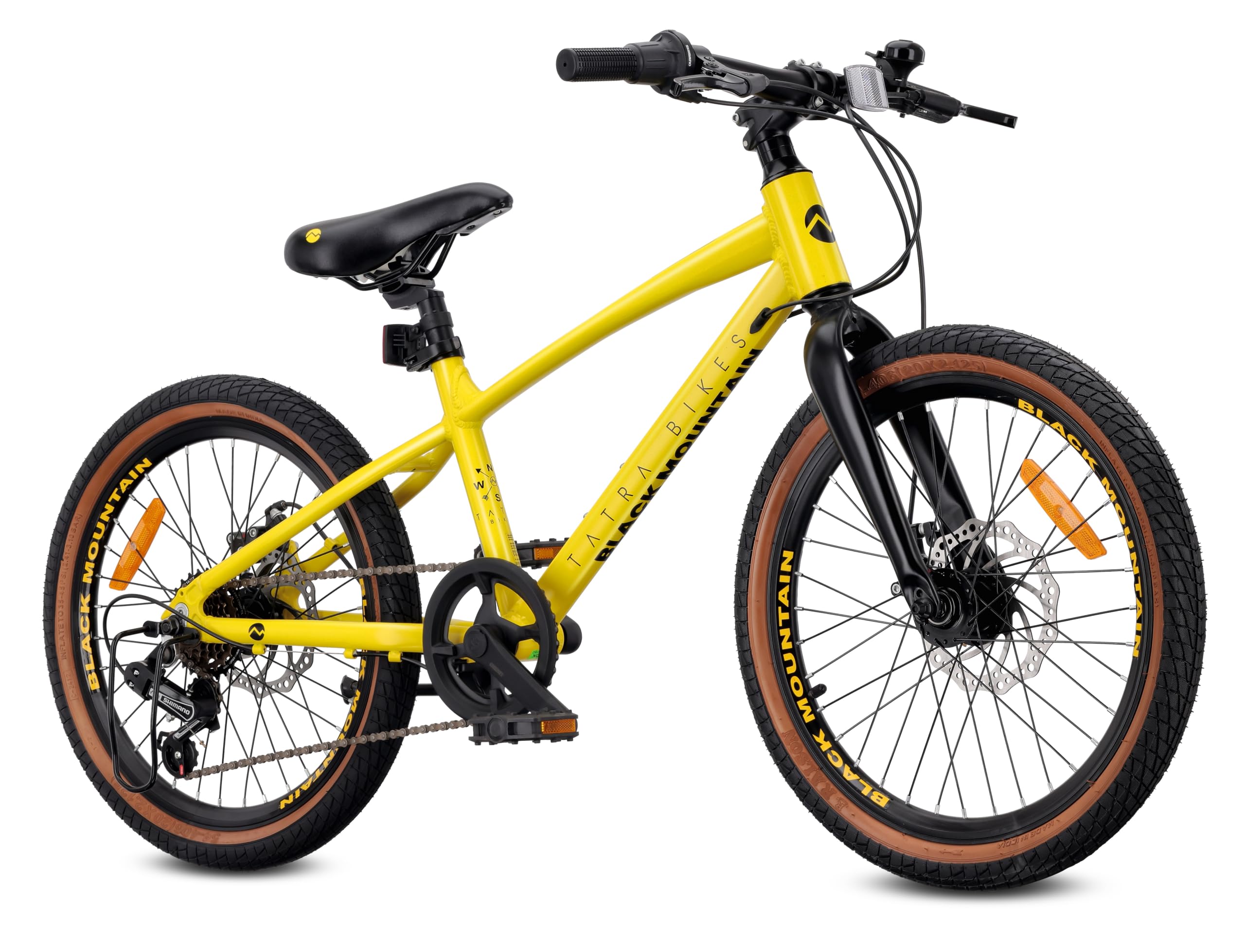 Tatra Bikes Kinderfahrrad 20 Zoll - Gelb