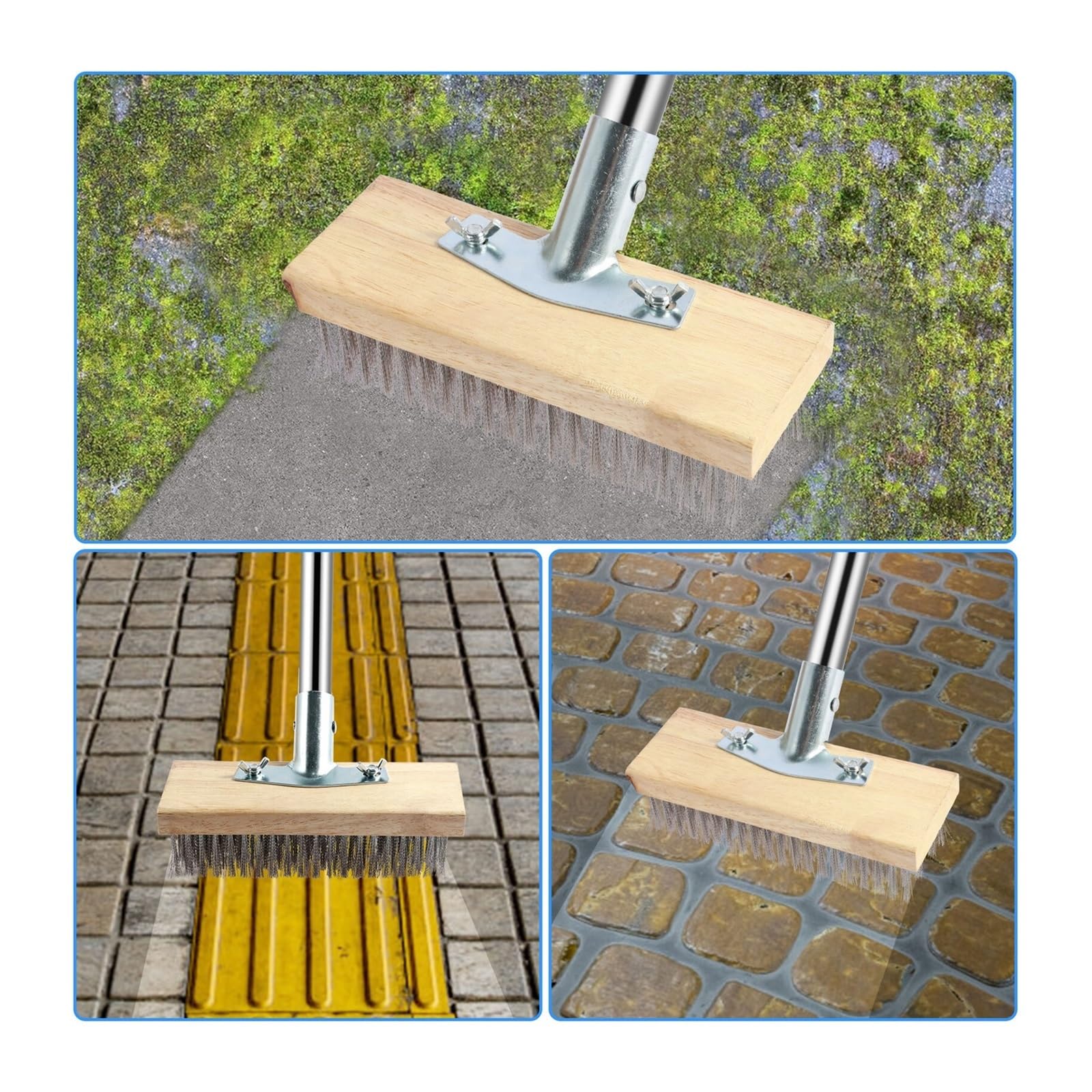 Pool Bürste Deck-Schrubbbürste, Drahtbürste