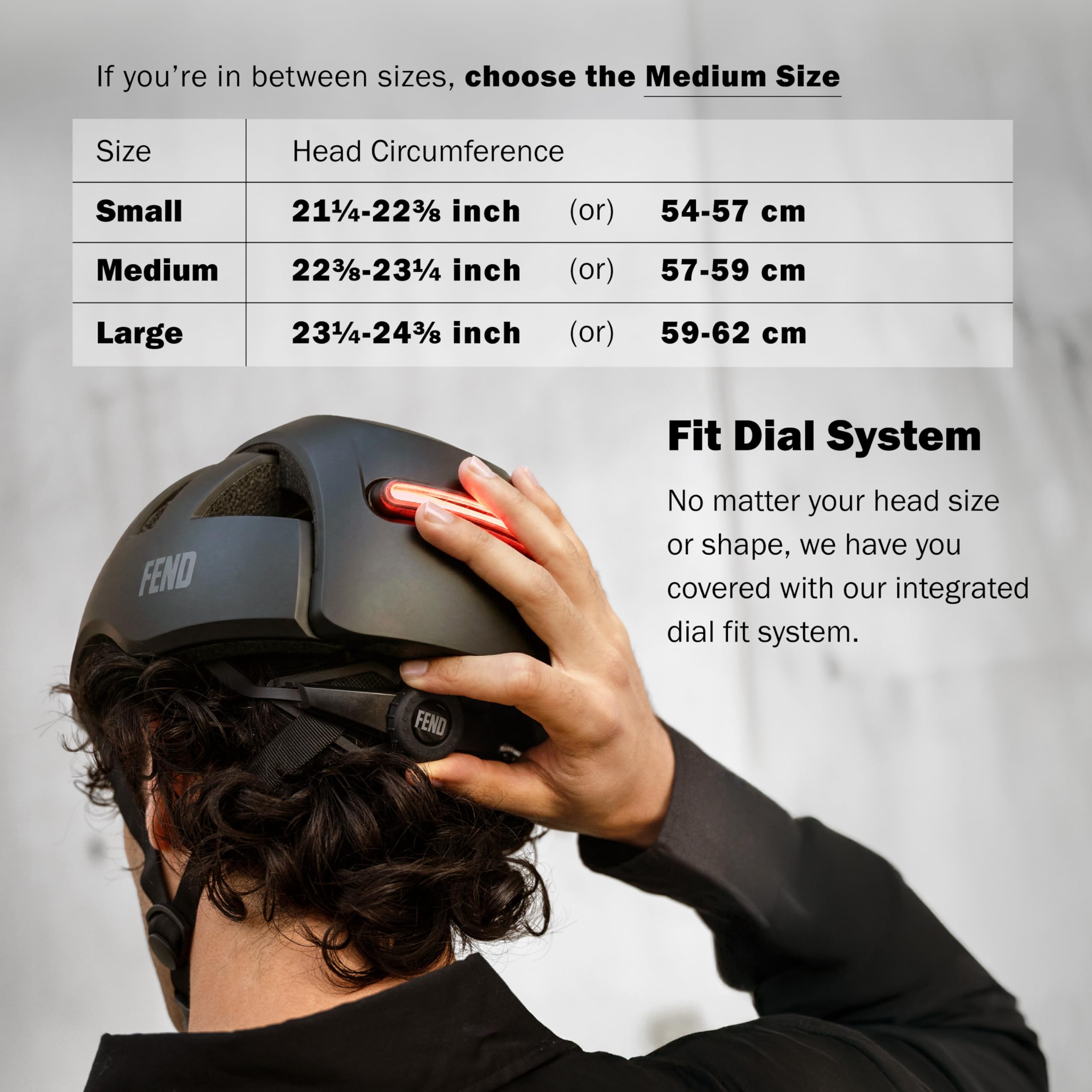 FEND Super Plus - Casco da bicicletta pieghevole con illuminazione, design compatto brevettato Smart-Fold 50%, LED USB-C ultra luminosi anteriori e posteriori, certificato CPSC/EN1078, per adulti