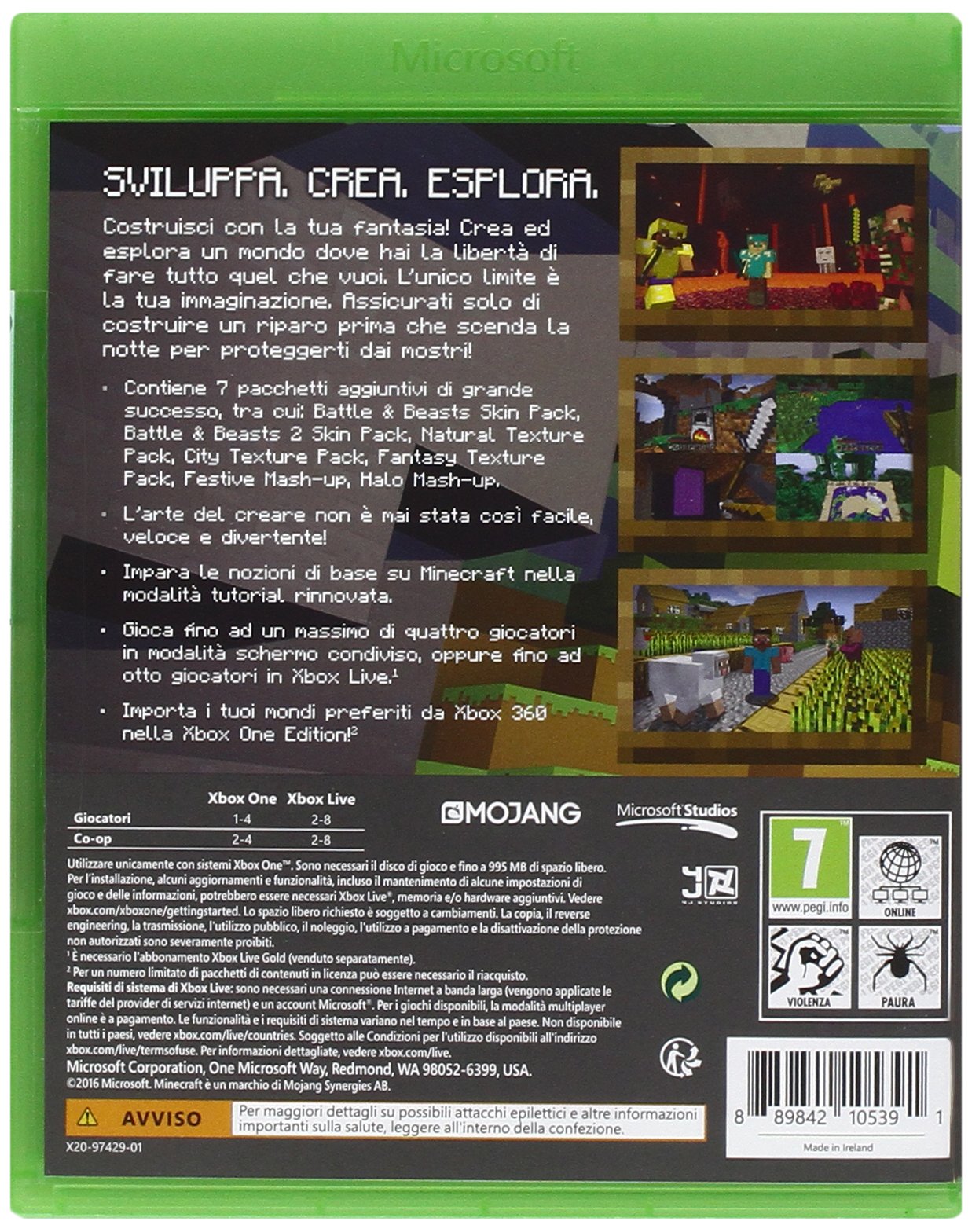 Minecraft - Edizione Pacchetto Preferiti - Xbox One