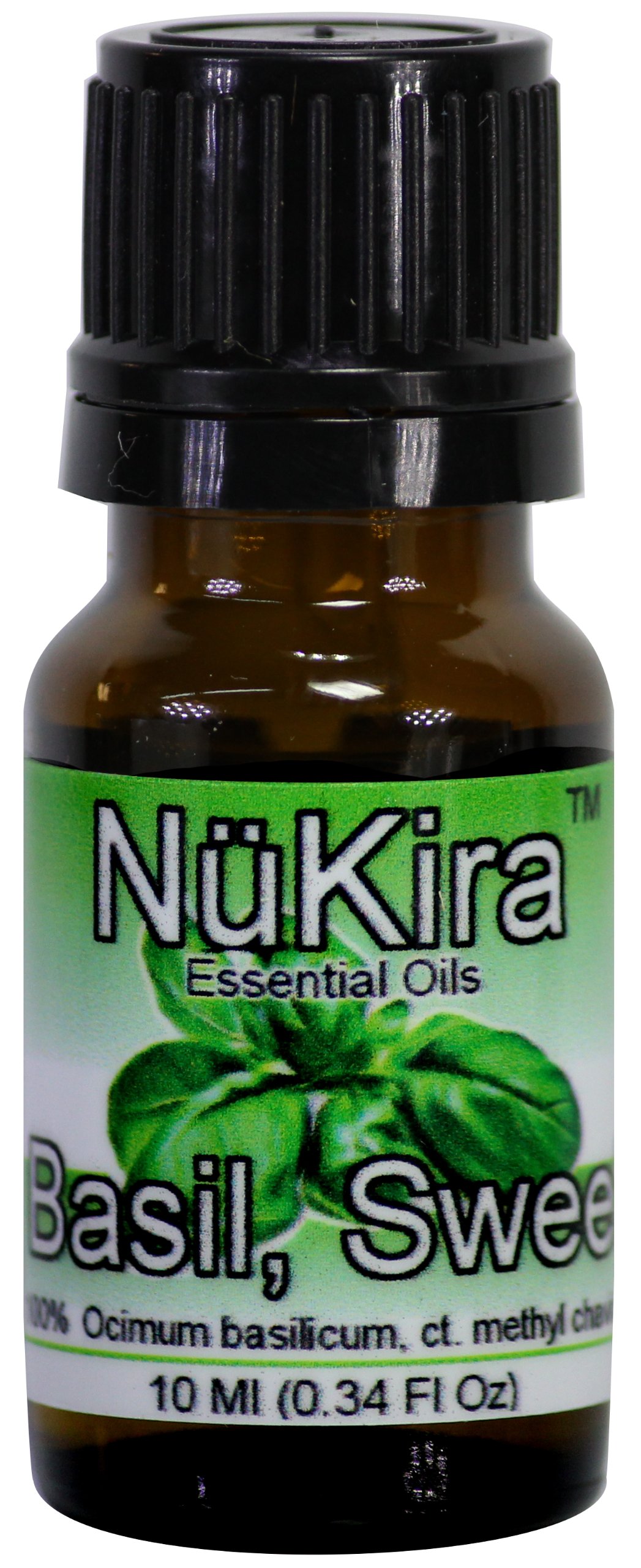 NuKira Basil Sweet Pure Essential Oil, 0.34 Ounce