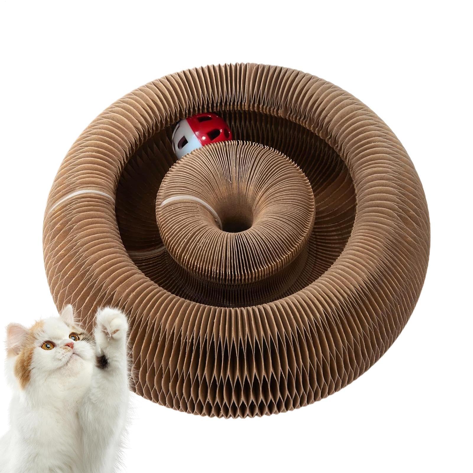 Tabla de garras para gatos y juego antiapuros ideal para el bienestar en el salón