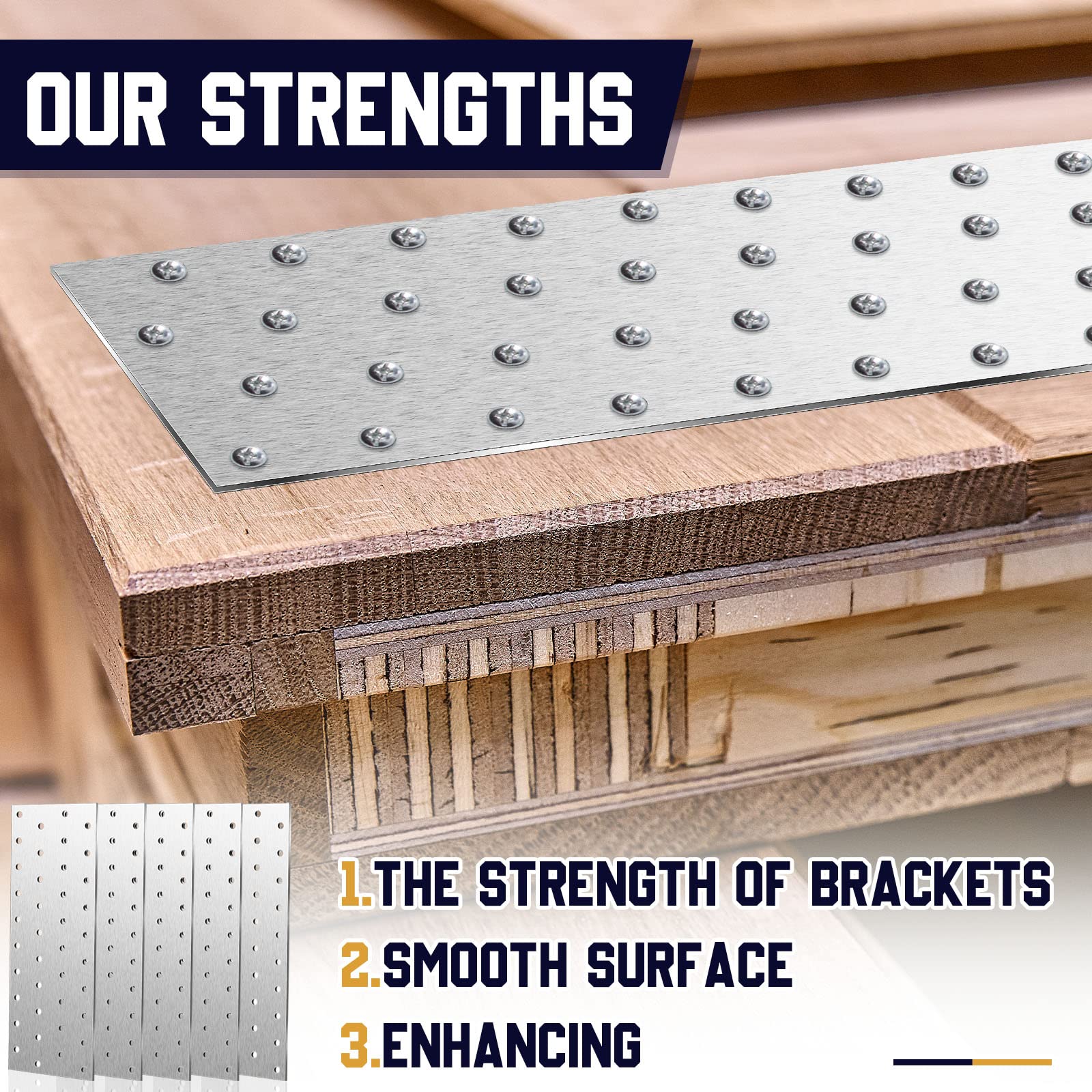 Placas De Reparación Planas, Soportes De Fijación Y Unión, 4 | Cuotas