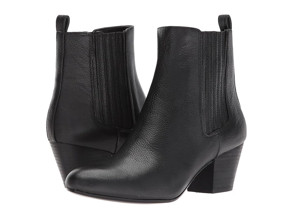 

Nine West Haldi Bootie (Black Leather) Women's Boots
