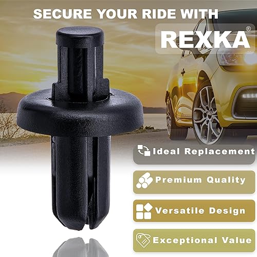 Miniatura 4 de Rexka 20 unids delantero y trasero parachoques cubierta retenedor panel lateral clip para Subaru 909140059 Forester Impreza Legacy Outback WRX STI