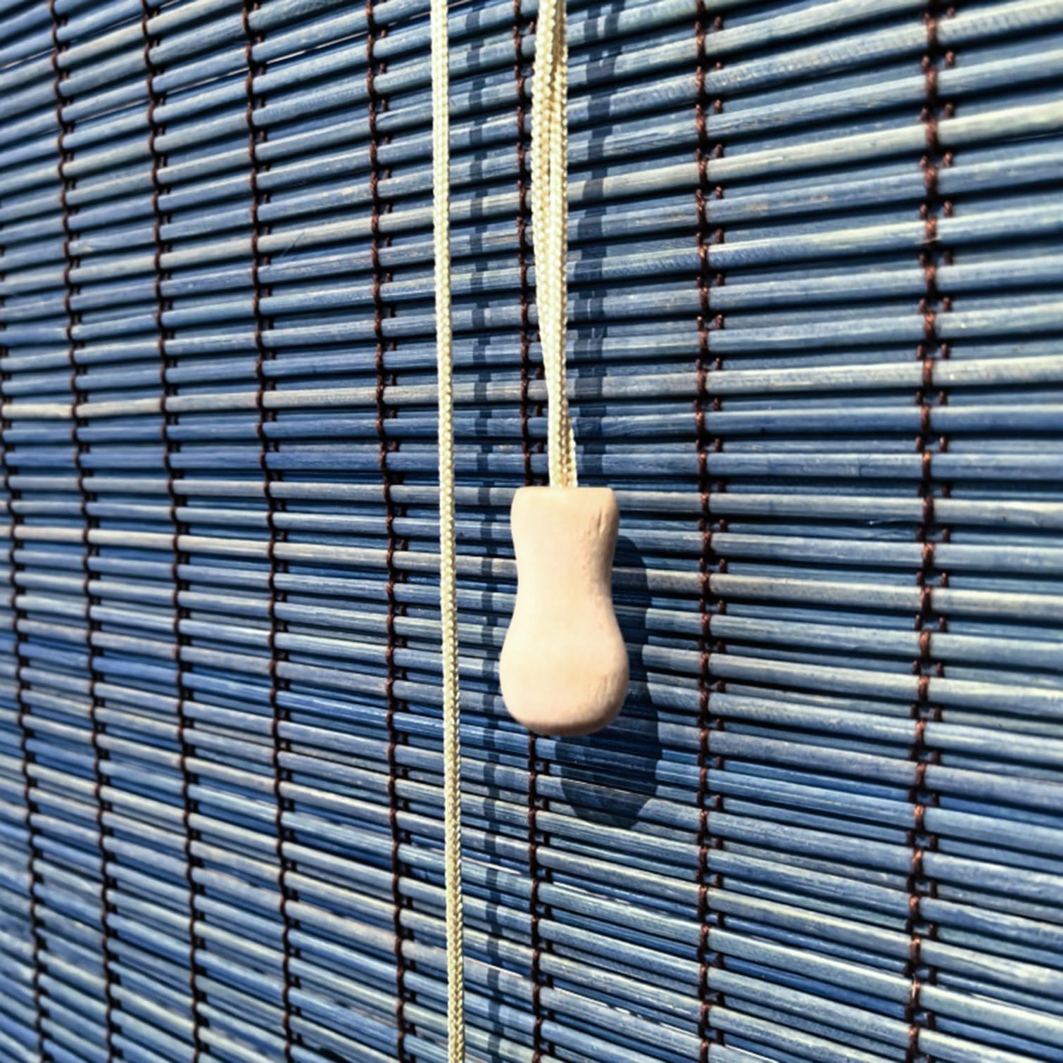 Tenda A Rullo In Bambù 110x150 Cm - Parasole Naturale Per Interni/Esterni, Stile Retrò - Foto 6