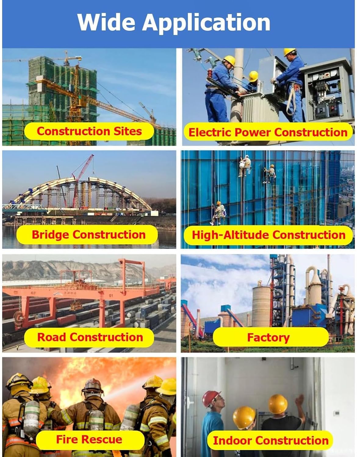 Stackable Safety Helmet Storage Boxes,Large Adjustable Hard Hat Placement Organizer Rack with Wheels,Construction Sites/Workshop/Retail Store Helmet Display Shelf (8 Grids)