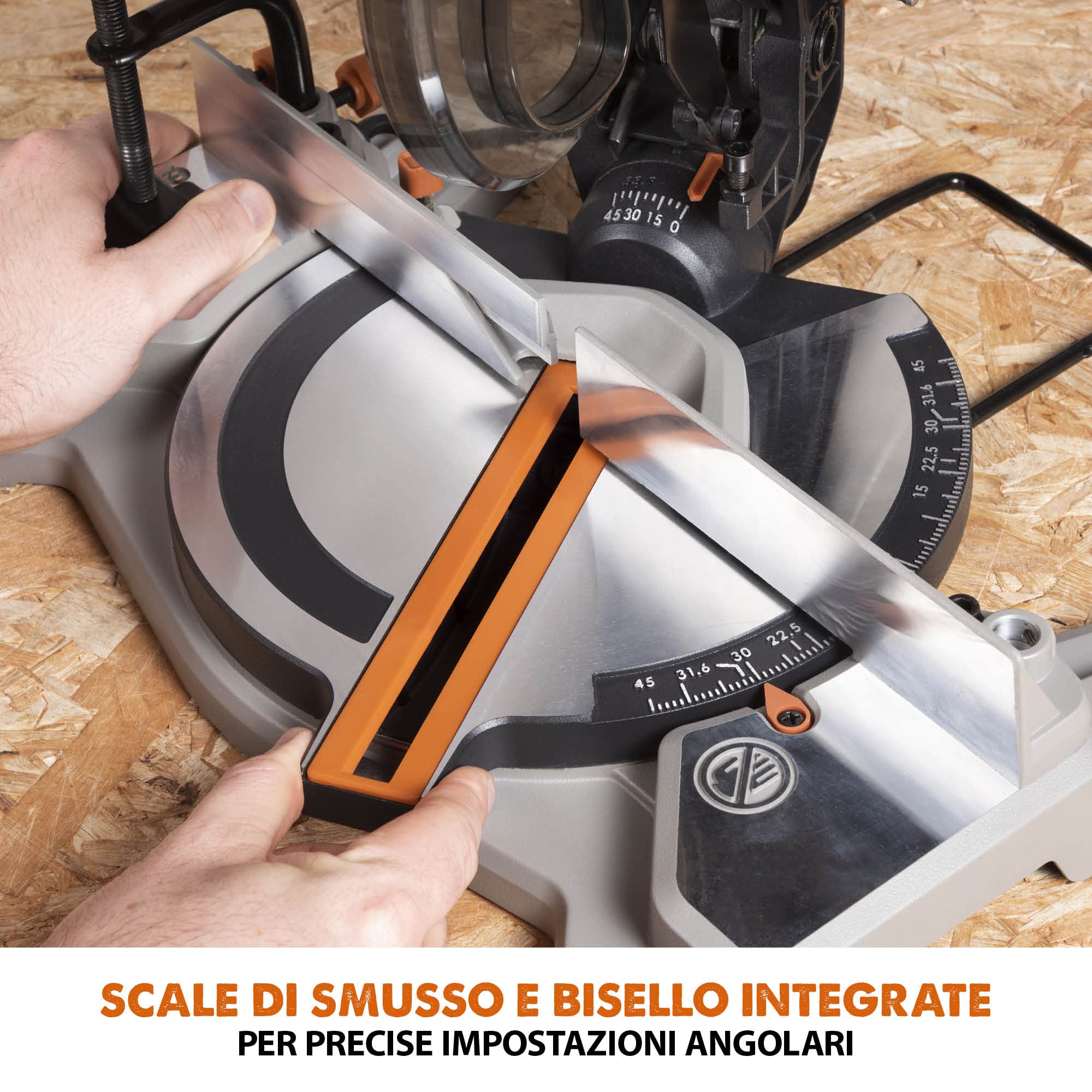 Evolution Troncatrice composta a batteria R185CMS-Li da 185 mm 18 V Li-Ion EXT Inc Lama multimateriale