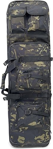 Miniatura 4 de Silfrae Rifle Backpack Soft Rifle Cases Shotgun Bag Tactical Rifle Case Shotgun Mochila Gun Case