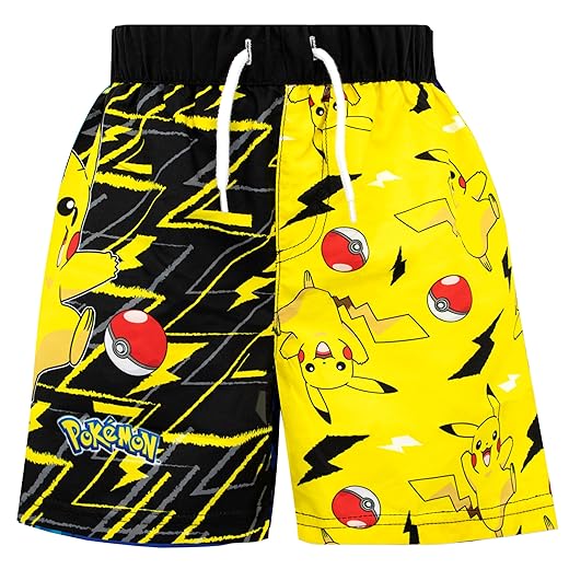 Pokemon jongens pikachu zwemshort