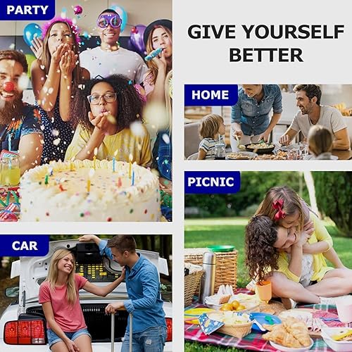 Miniatura 10 de Bandeja de metal con tapa magnética suave de PVC, bandeja negra con cubierta de tapa, bandeja decorativa grande y bonita para decoración del hogar,