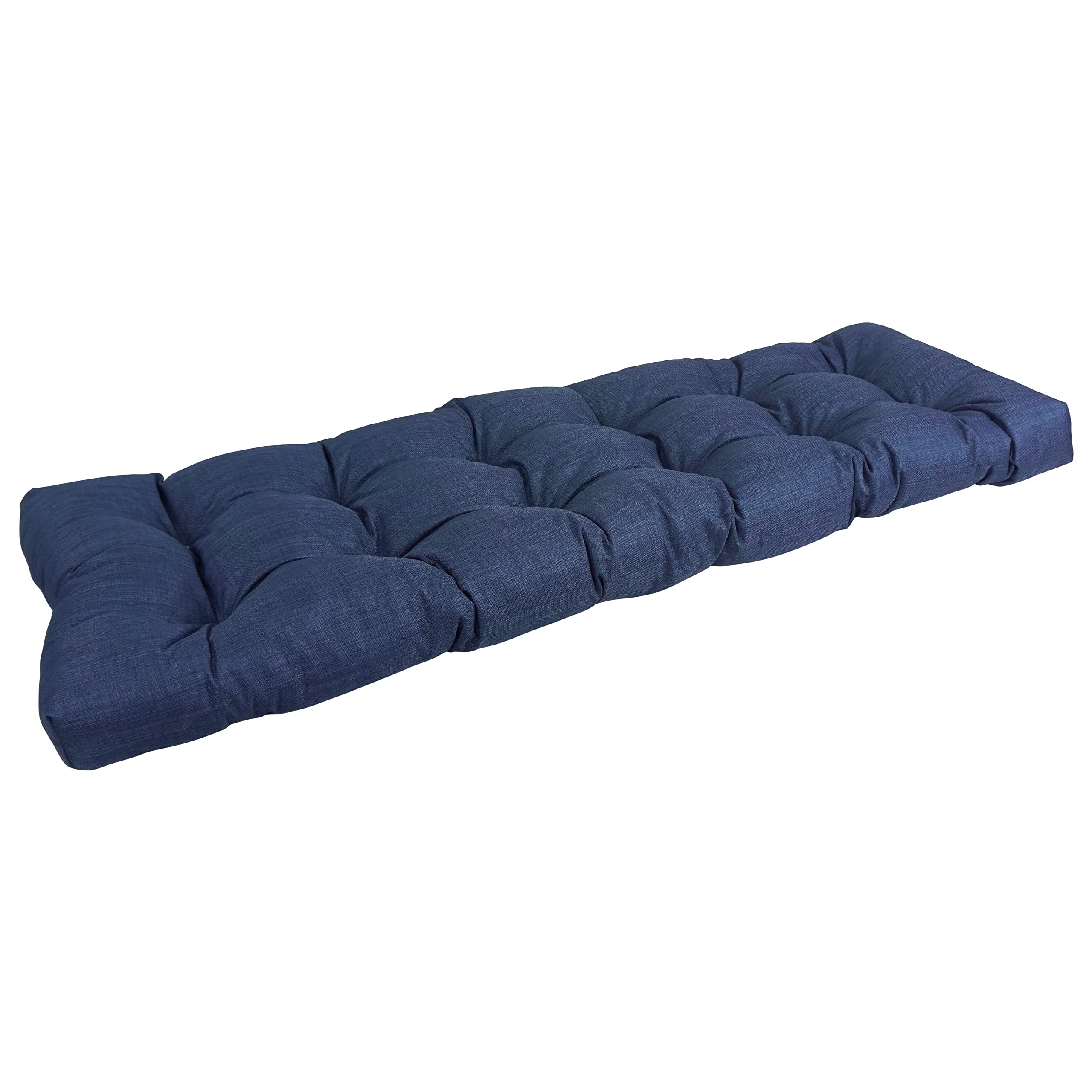 Blazing Needles Indoor/Outdoor Tufted Bench Cushion, 60