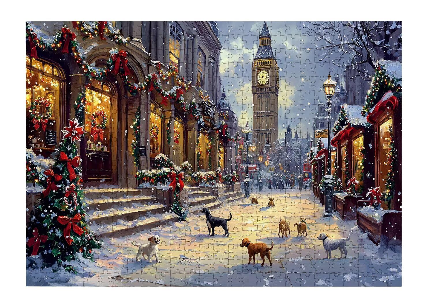 Puzzle Natale, Puzzle 1500 Pezzi Arte per Adulti, Regalo Uomo e Donna -4641