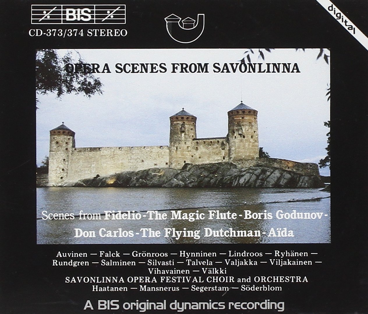 Opera Scenes from Savonlinna BIS – BIS-CD-373/374 2 x CD BOX SET