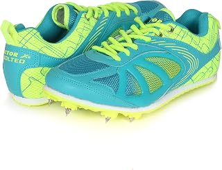 KD Vector Track Shoe Sprint Athletic Spike Long Jump Relay Running Shoe Hurdling (Size UK 2 - UK 10)