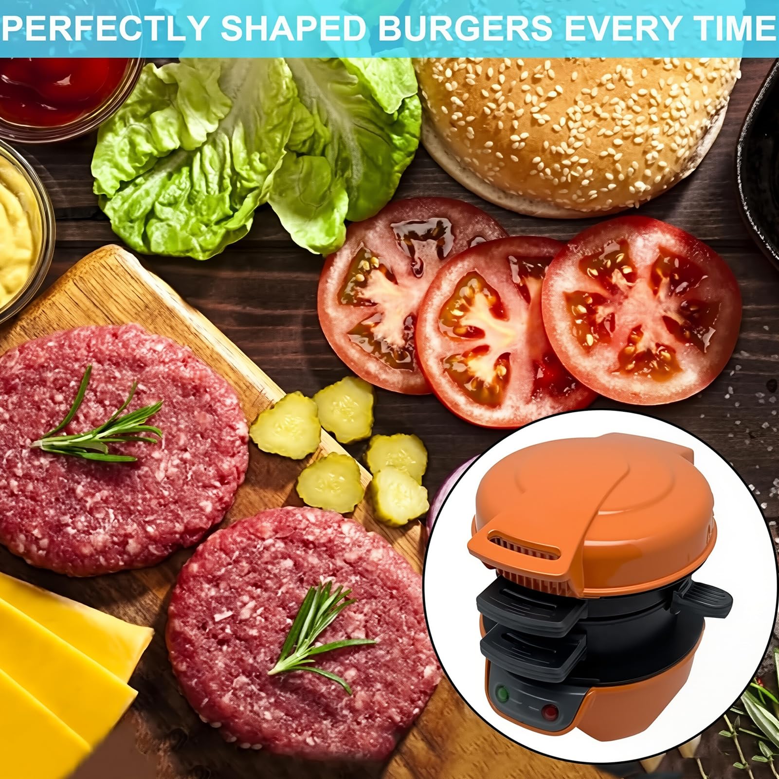 Elektryczna Maszyna Do Muffinów Śniadaniowych Mini Grill Do Burgerów Z Nieprzywierającą Prasą Panini I Pierścieniem Do Gotowania Jajek Dwustronne Nagrzewanie Wielofunkcyjny Opiekacz Do Kanapek Red