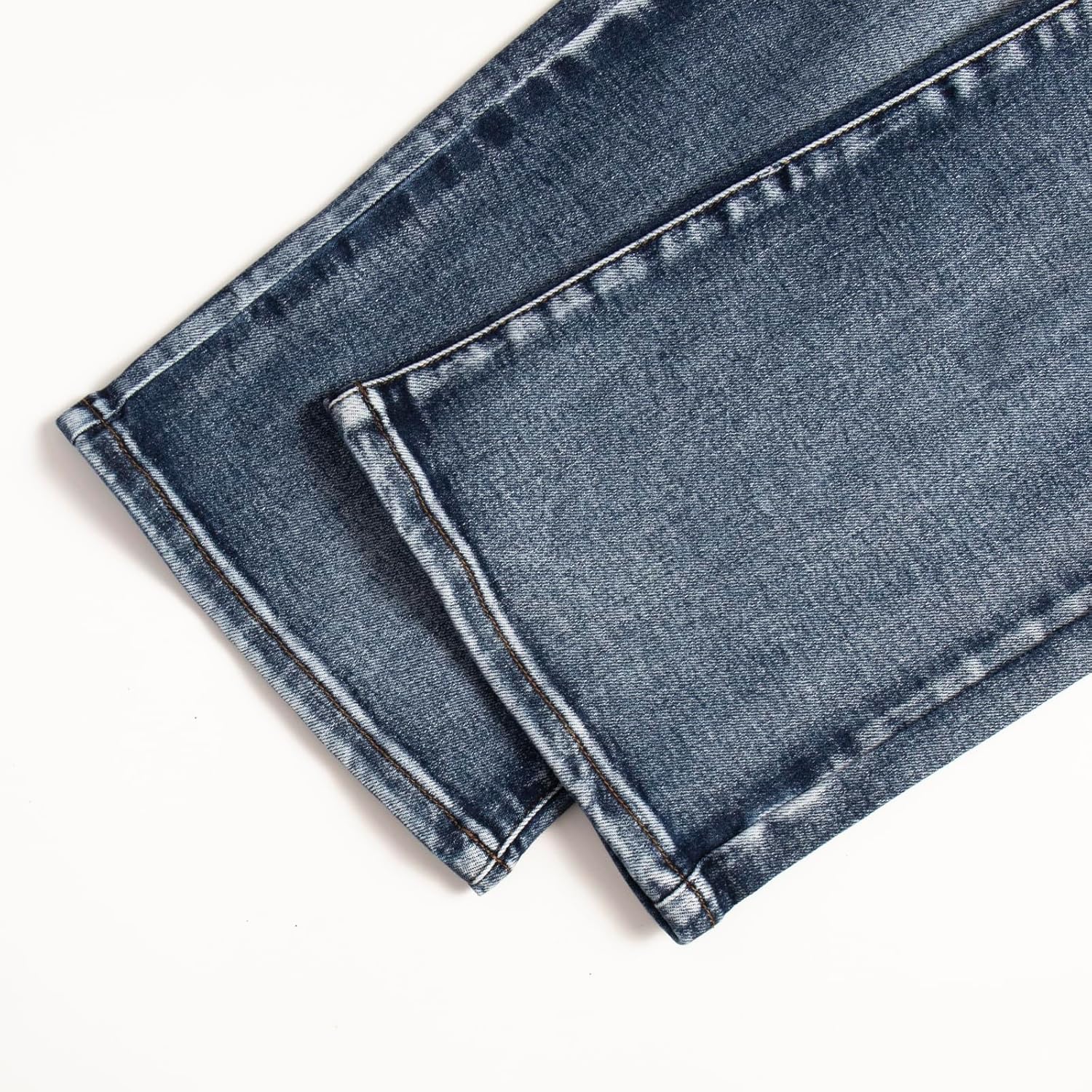 Women's High Waisted Wide Leg Jeans Stretch Baggy Boyfriend Denim Pants Loose Fit Casual Trousers Flattering Mom Jeans - Image 5