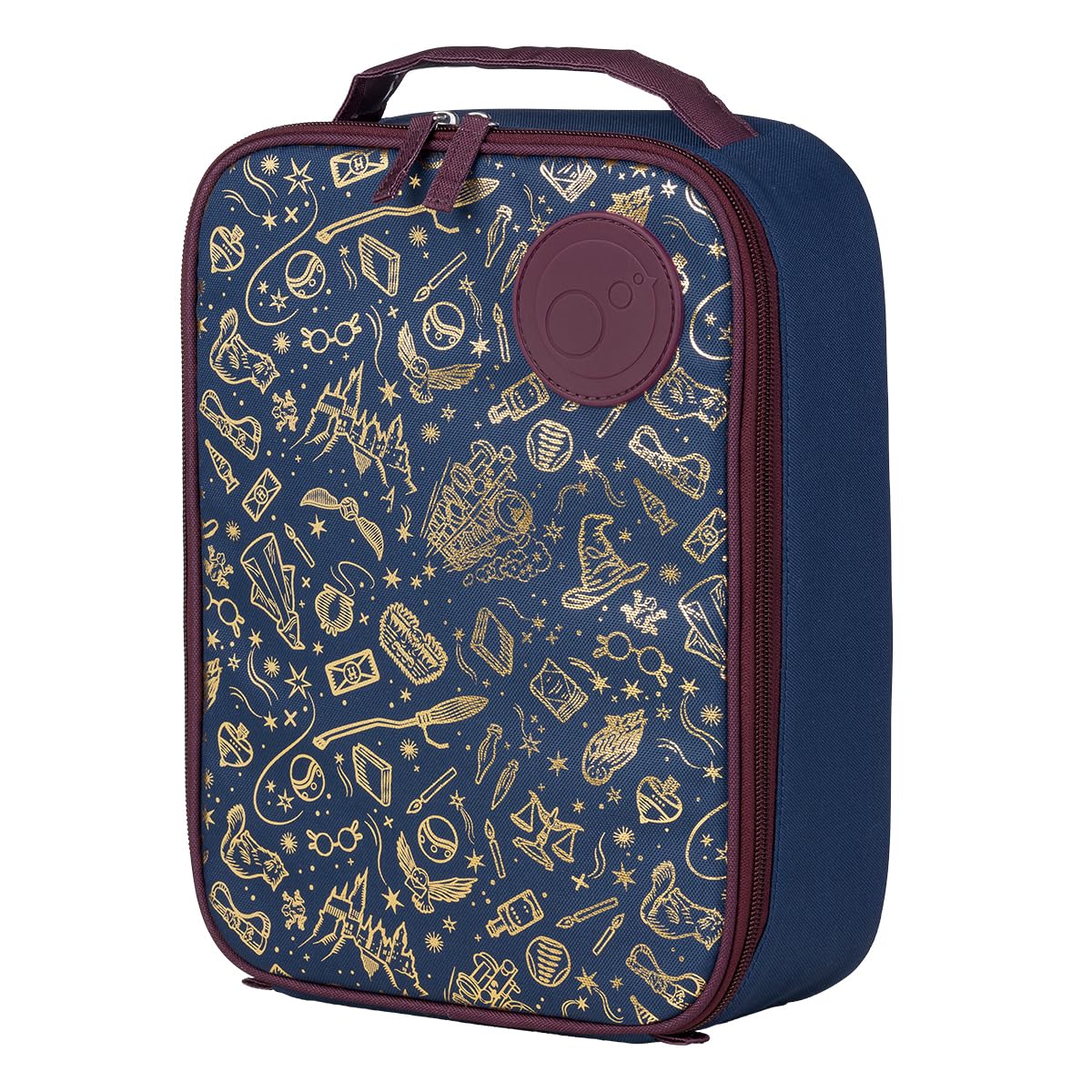 b.box Flexi-isolierte Lunchtasche – Harry Potter, hält das Mittagessen länger kühl und frisch, maschinenwaschbar, passend für große Lunchbox und Snackbox
