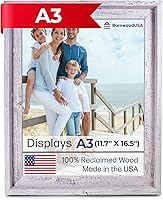 Vista 141 de BarnwoodUSA - Portarretratos con marco de estilo rústico