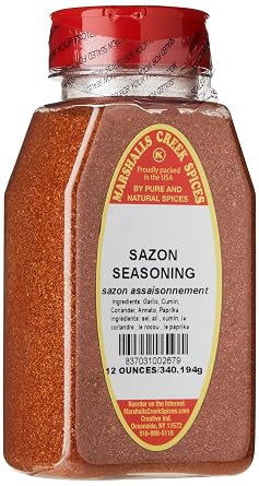 Marshalls Creek Spices Sazon Seasoning, No Msg, 12 Ounce