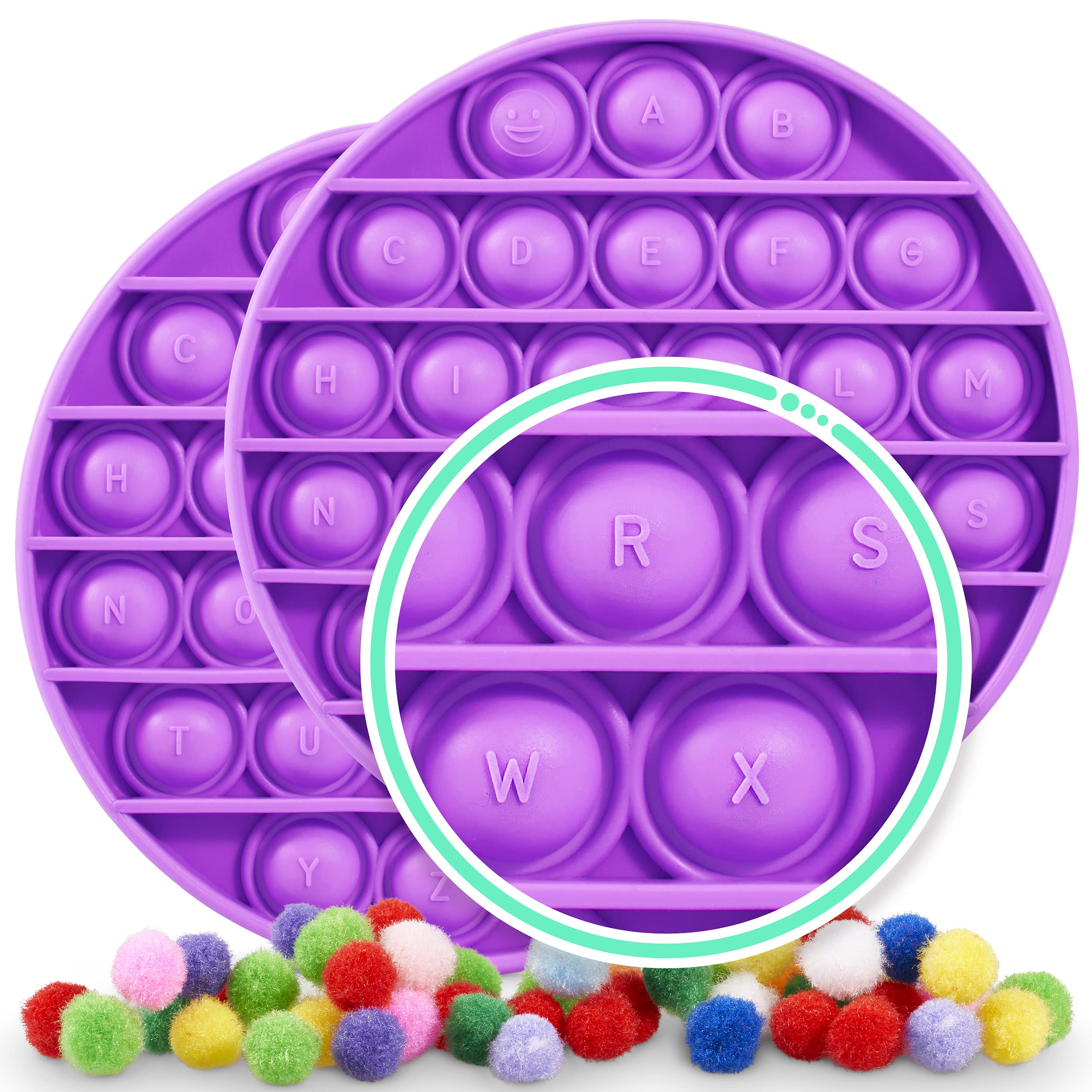 Buy Pop it Alphabet Pop it ABC for Kids, Pop it Letters ABC with