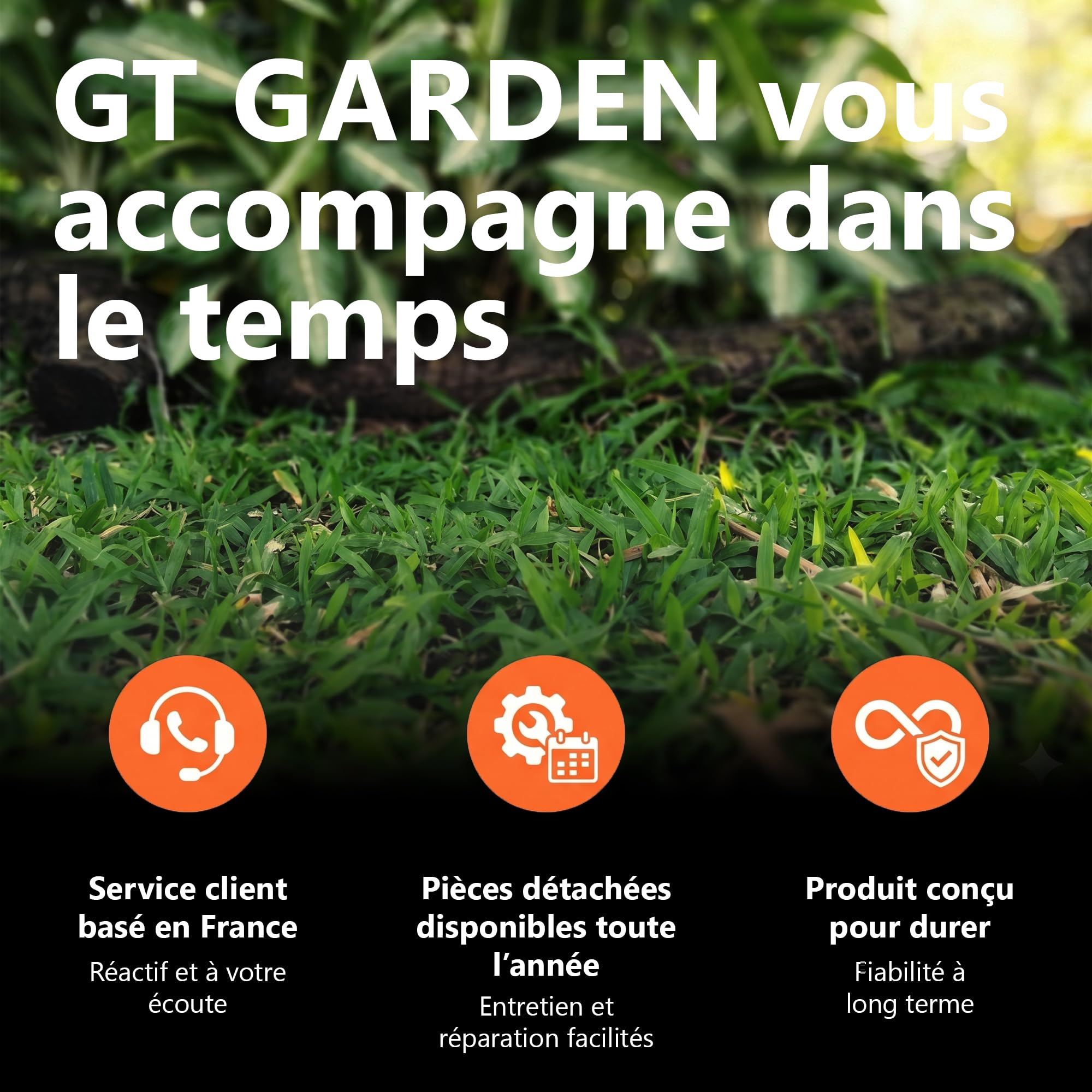 GT Garden Débroussailleuse Thermique, 52 cm3, 3 CV