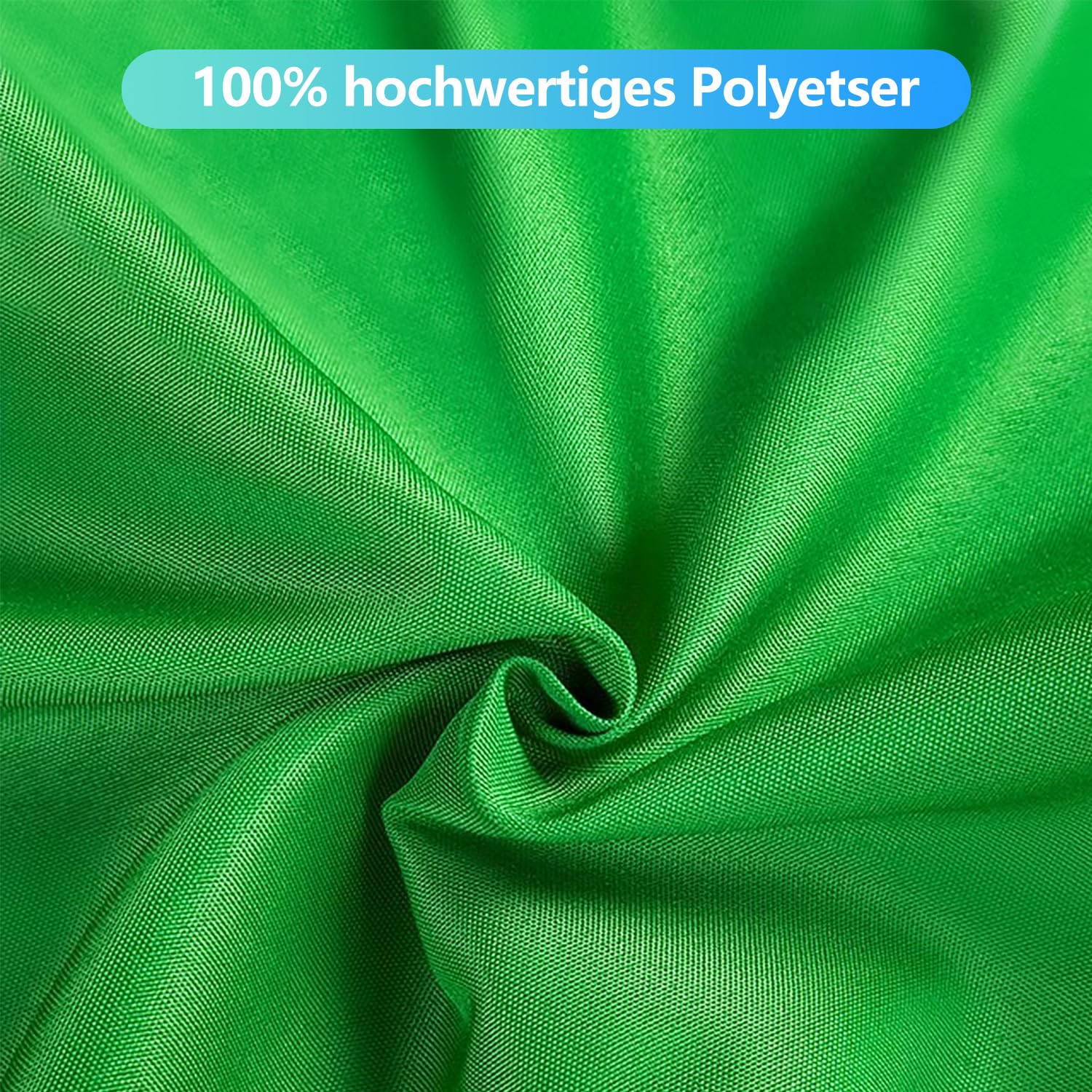 Fotohintergrund Set 3m x 2,4m JEBUTU mit Greenscreen 2m x 3m