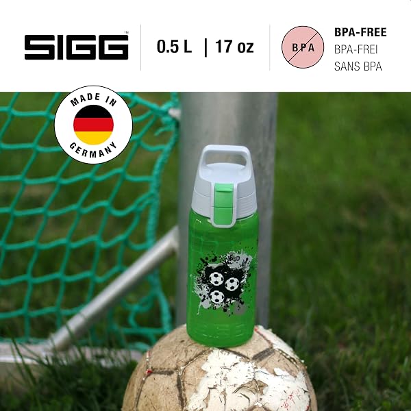 Sigg - Gourde Enfant - Viva One - Convient Aux Boissons Gazeuses - Étanche - Lavable Au Lave-Vaisselle - Sans BPA - Sport - 0,5L - 2