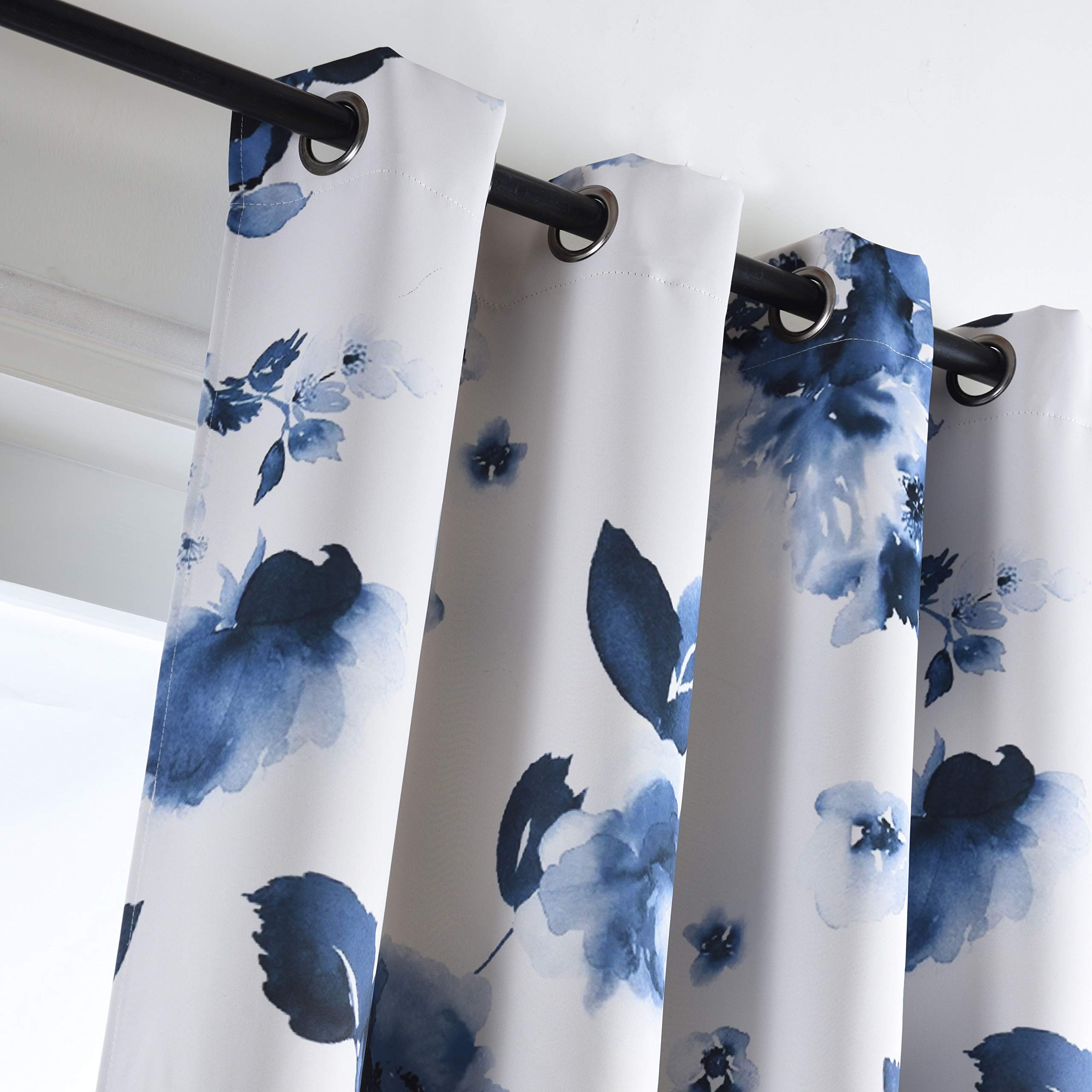 Taisier Home 72 Inch Grommet Room Darkening Window Curtain Drapes - Image 4