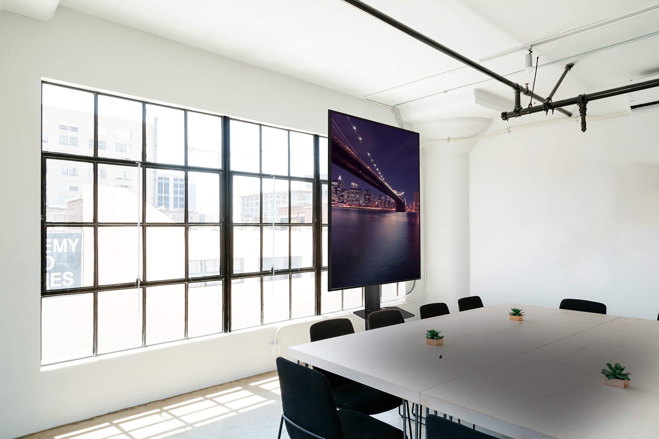 celexon Pro Displayständer/Rollwagen Portrait | 32-70" | verstellbar 64cm