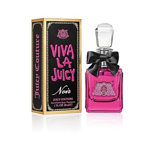 Juicy Couture Viva La Juicy Noir Eau De Parfum, Women's Perfume with Notes of Wild Berries, Gardenia & Amber - Fruity & Floral, EDP Spray - 1 Fl Oz (Pack of 1)