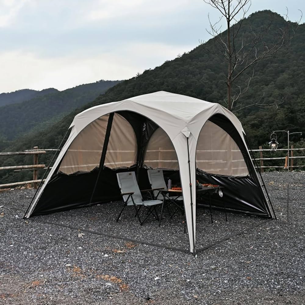ARURU タープテント ドーム型 シェルター 3×3m Amazon.co.jp: ARURU タープテント ドーム型 3×3m ワンタッチ