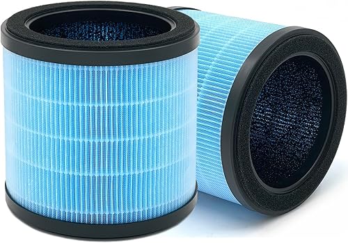 Filtro AP070 para purificador de aire, compatible con Aircillin AP070A y AP070B, paquete de 2, carbón activado y filtro HEPA de alta eficiencia