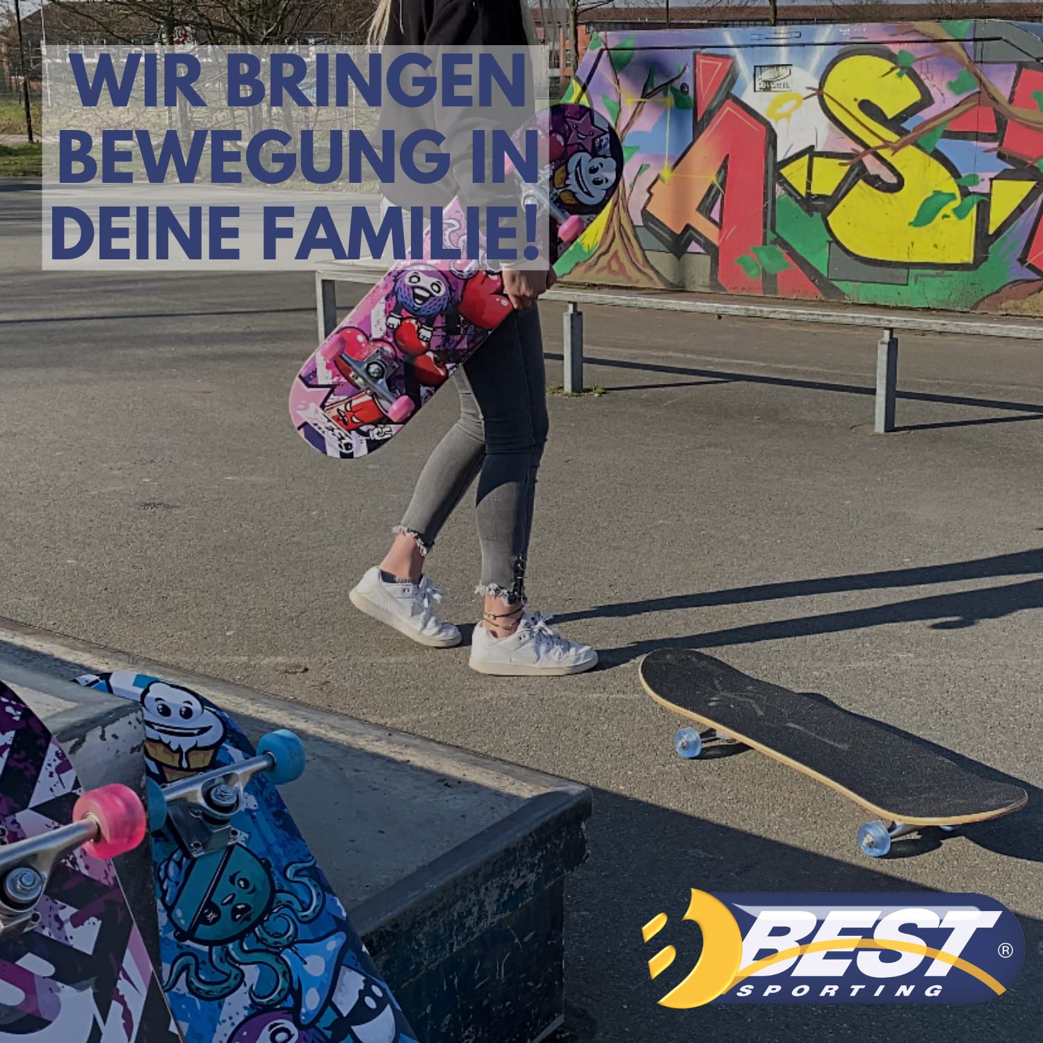Best Sport A5 New Wild Skateboard