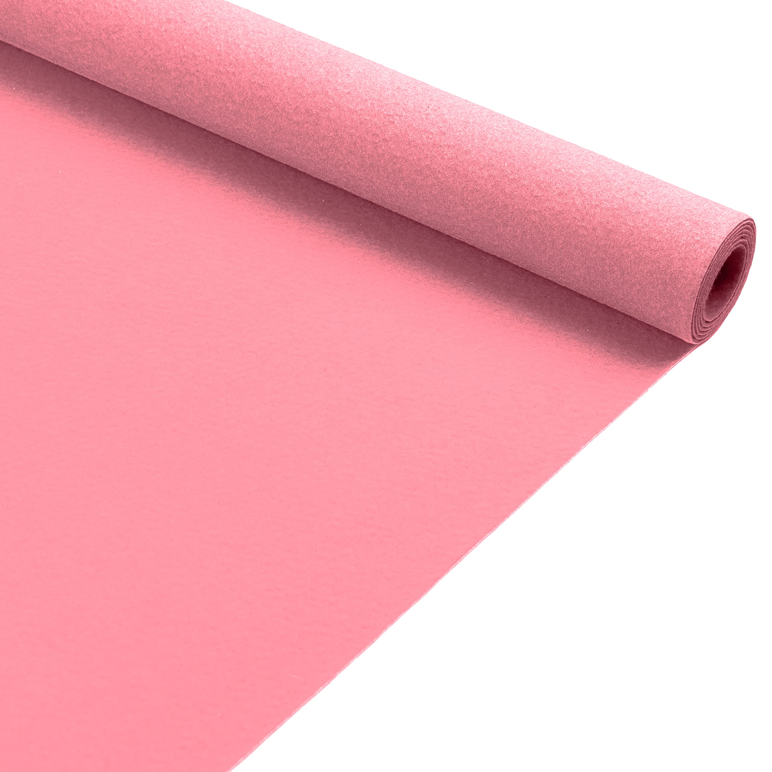 Primaflor Hochzeitsteppich Podium | 200x200 cm | Altrosa | 2 mm hoch | Event- & Messeteppich B1 CFL-S1 | Nadelvlies Meterware | rutschsicherer Bodenbelag für Trauung, Messe & Ausstellung