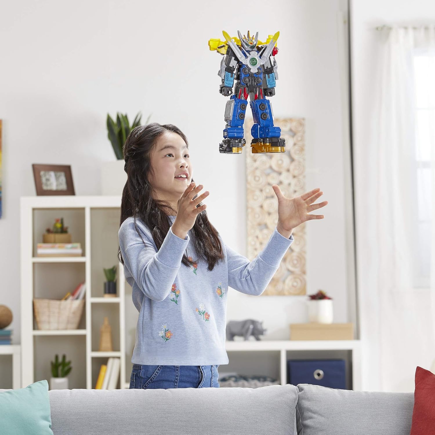 Power Rangers Beast Morphers Beast-X Ultrazord Action Figure Toy from TV Show 12.5 inch