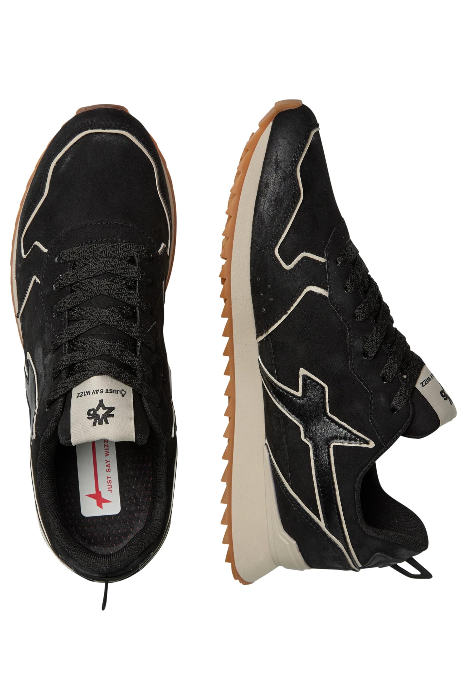 w6yz Sneakers in Suede, Nero- 45