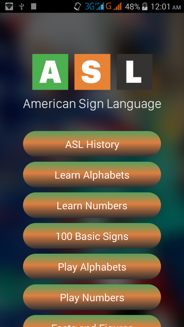 ASL American Sign Language App on Amazon Appstore
