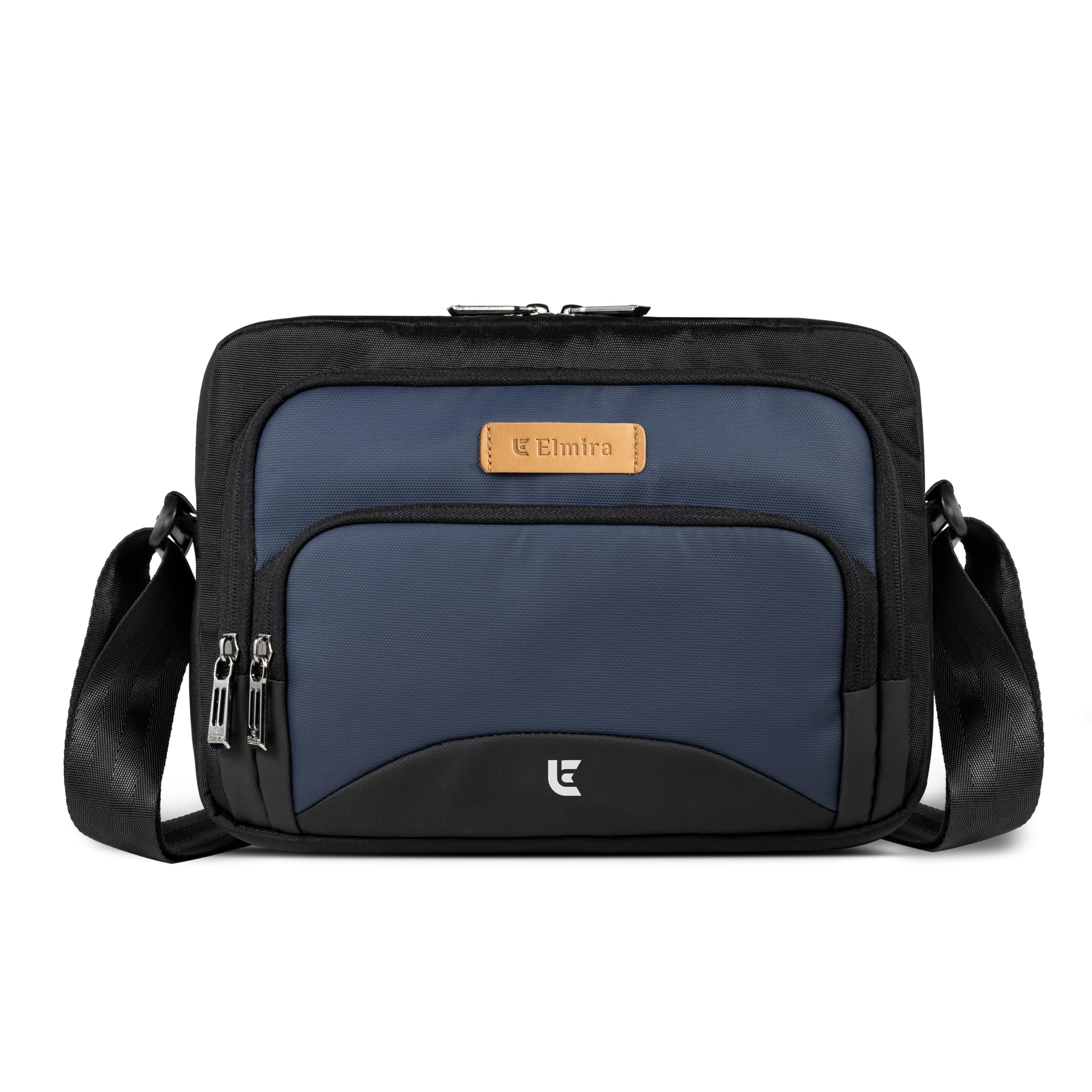 Sling Bag for Men & Women, Fits 11-inch Tablet, Mobile, Passport & Cards, Multi-Pocket Crossbody Travel, Office & Casual Shoulder Bag (28 x 7.6 x 20.5 cm)