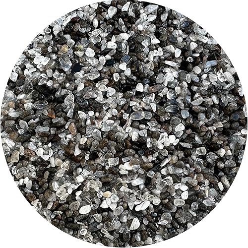 Miniatura 72 de GAF TREASURES Chips de piedras preciosas semidoradas de 0.5 libras, con diseño de ojo de tigre dorado, mini cristales triturados con ojo de tigre