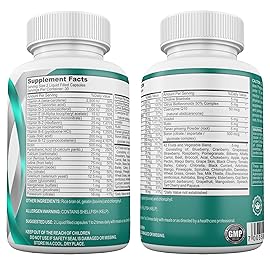 Bari Liquid Force One a Day Bariatric Multivitamin with Iron - Rapid Absorption Gel Caps for Gastric Sleeve, Bypass, Duodenal Switch - Superfood Blend - Bariatric Must Haves for Women & Men