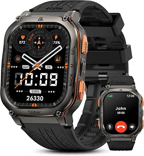 KOSPET Tank M3 Ultra Montre Connectée Homme- GPS 480mAh Batterie