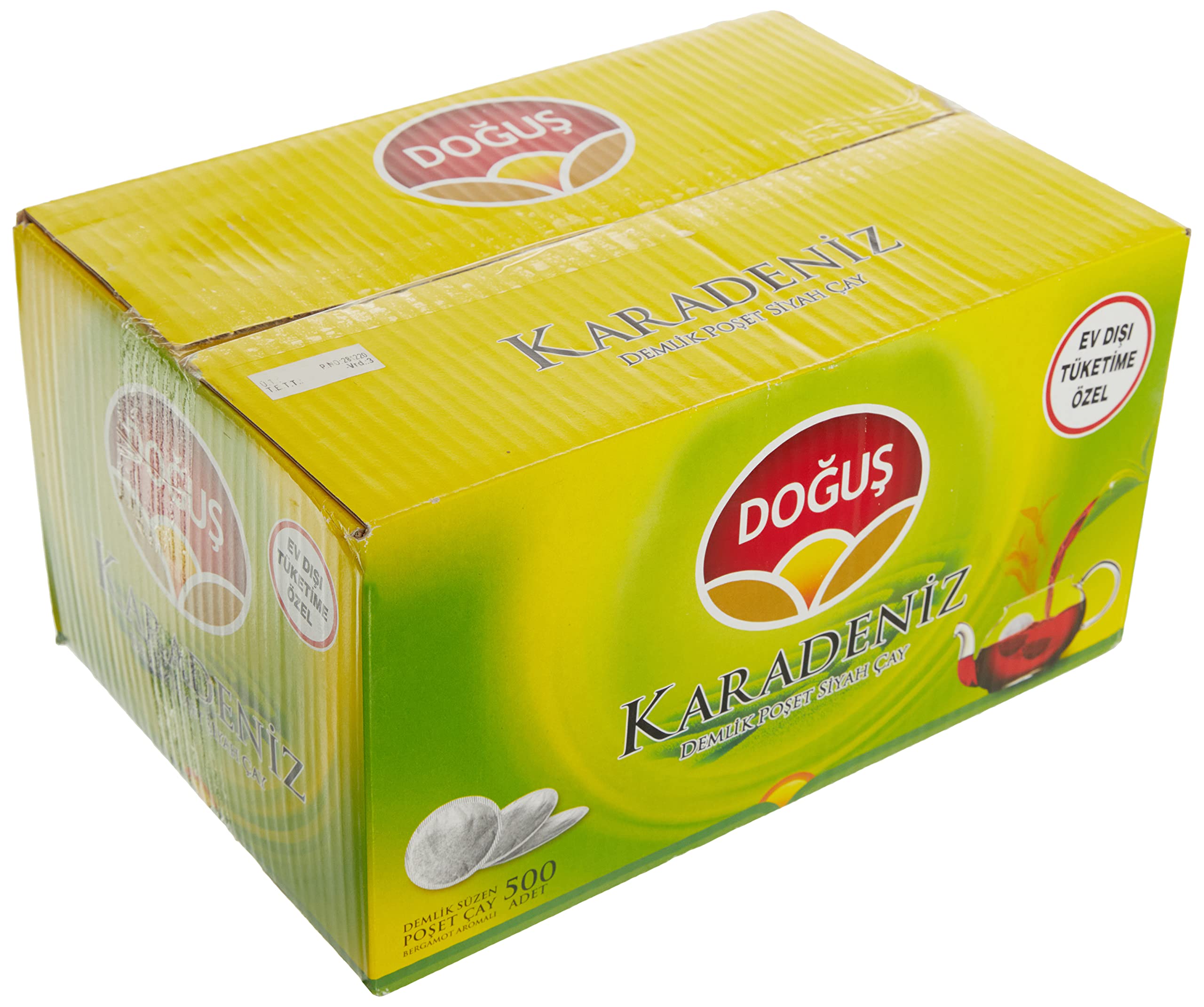 Doğuş Karadeniz Demlik Poşet Bergamot Aramolı 500 poşet