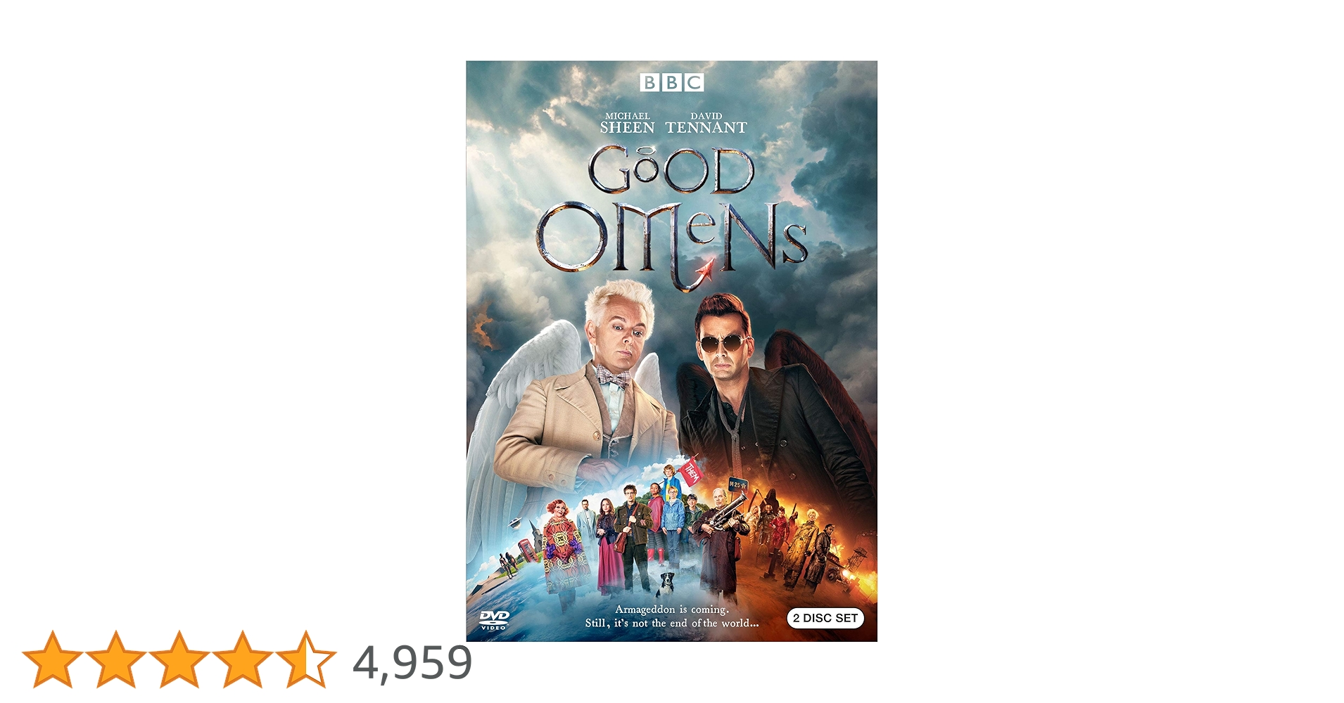 グッド・オーメンズ DVD BOX Amazon.co.jp: Good Omens : DVD