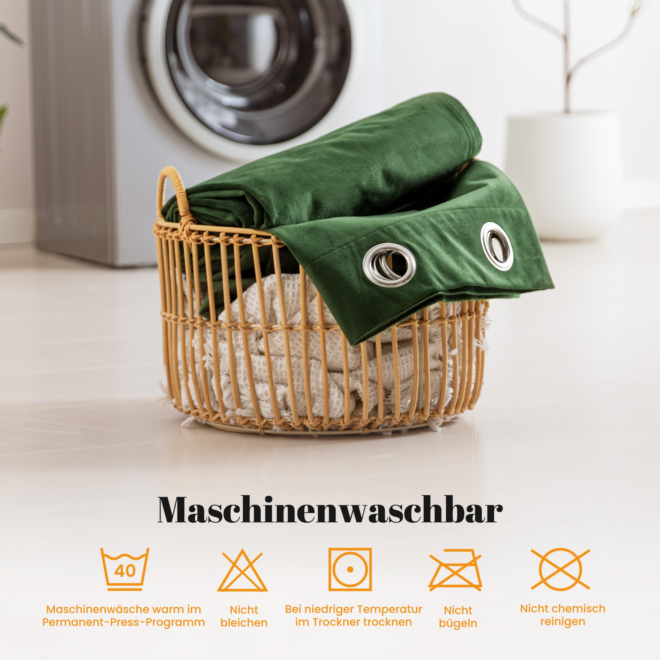 Sonive 100% Blickdichte Vorhänge mit Ösen Gardinen 2 Stück H137xB145cm | Thermovorhänge Samtvorhang Verdunkelungsvorhänge für Schlafzimmer Wohnzimmer Grün