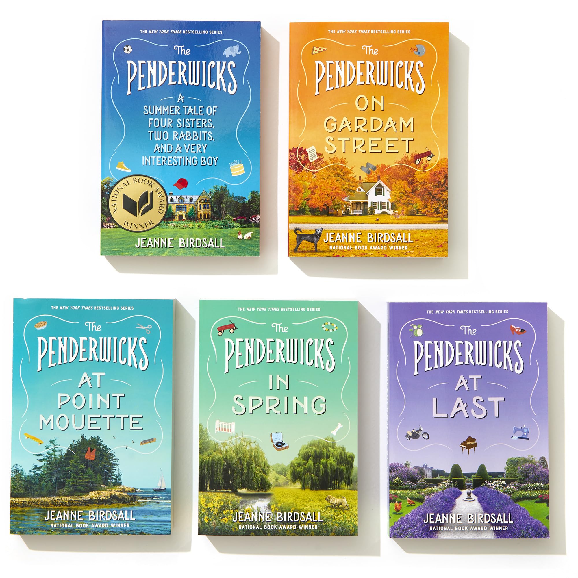The Penderwicks Paperback 5-Book Boxed Set: The Penderwicks; The Penderwicks on Gardam Street; The Penderwicks at Point Mouette; The Penderwicks in Spring; The Penderwicks at Last: 1-5