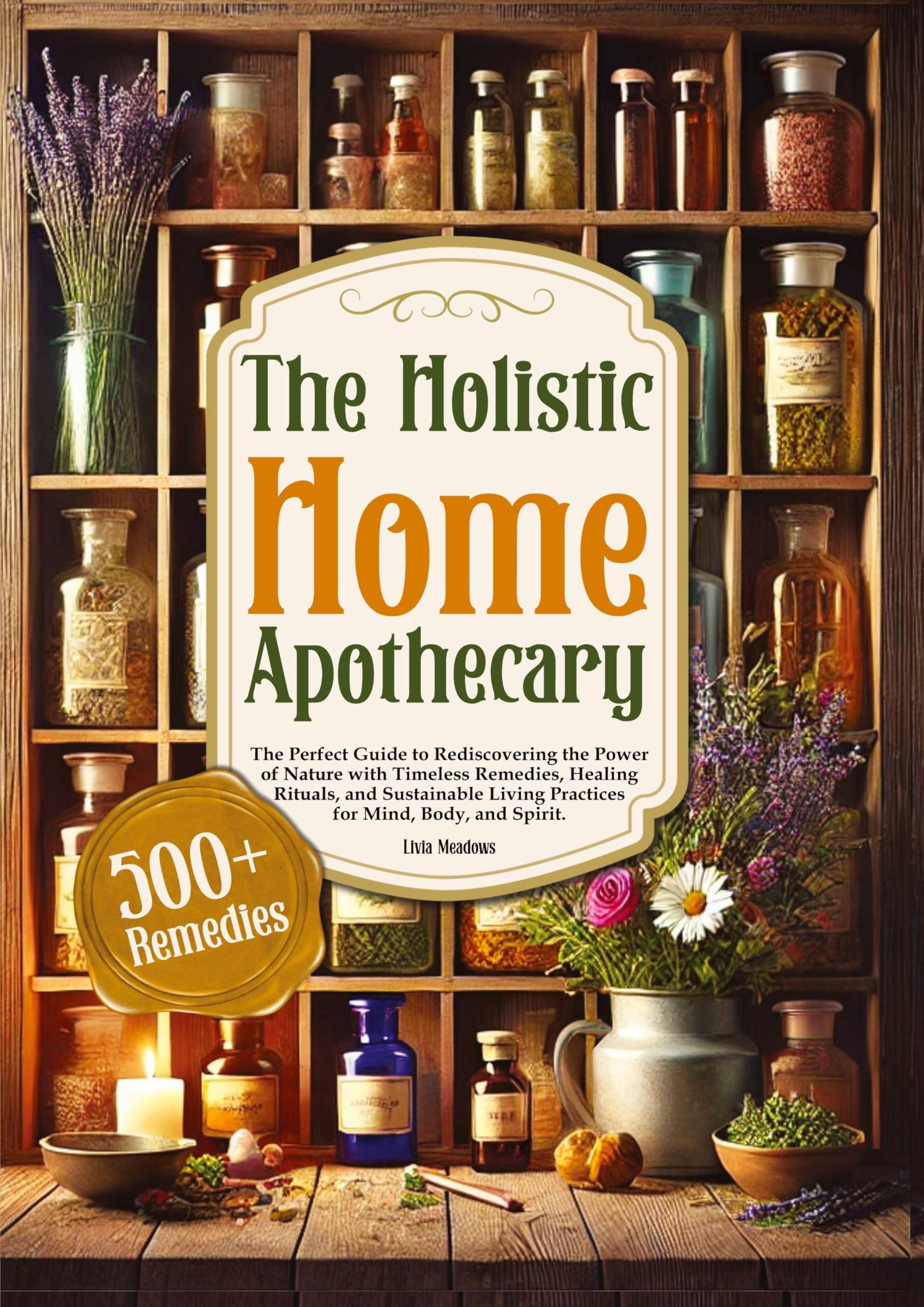 Lucid Page Media • Book • The Holistic Home Apothecary: The Perfect Guide to Rediscovering the Power of Nature with Timeless Remedies, Healing Rituals, and Sustainable Living Practices for Mind, Body, and Spirit