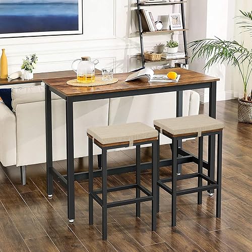 Miniatura 4 de baibu Cojines rectangulares para taburetes de bar, antideslizantes para sillas de comedor, cojines para taburete de banco de cocina con funda